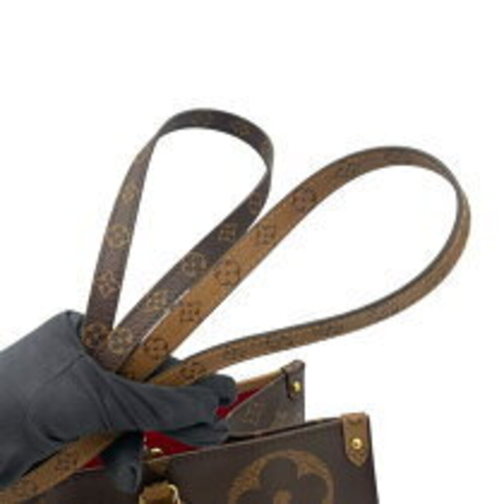 Louis Vuitton On the Go Brown Giant Reverse Tote Bag - Picture 9 of 11